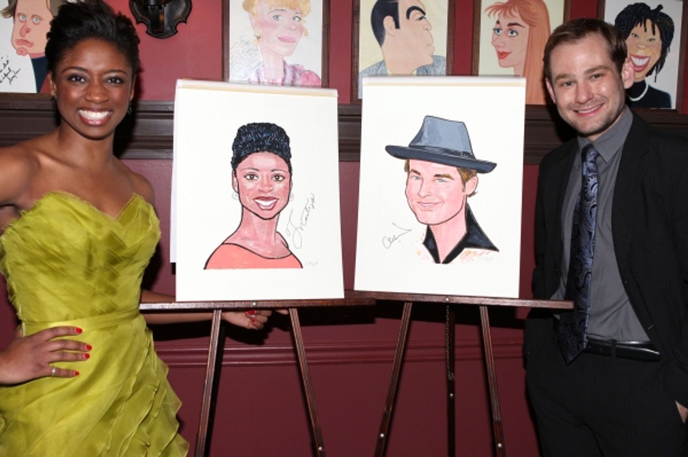 Photo Coverage: MEMPHIS Joins Sardi's Wall Of Fame  Image