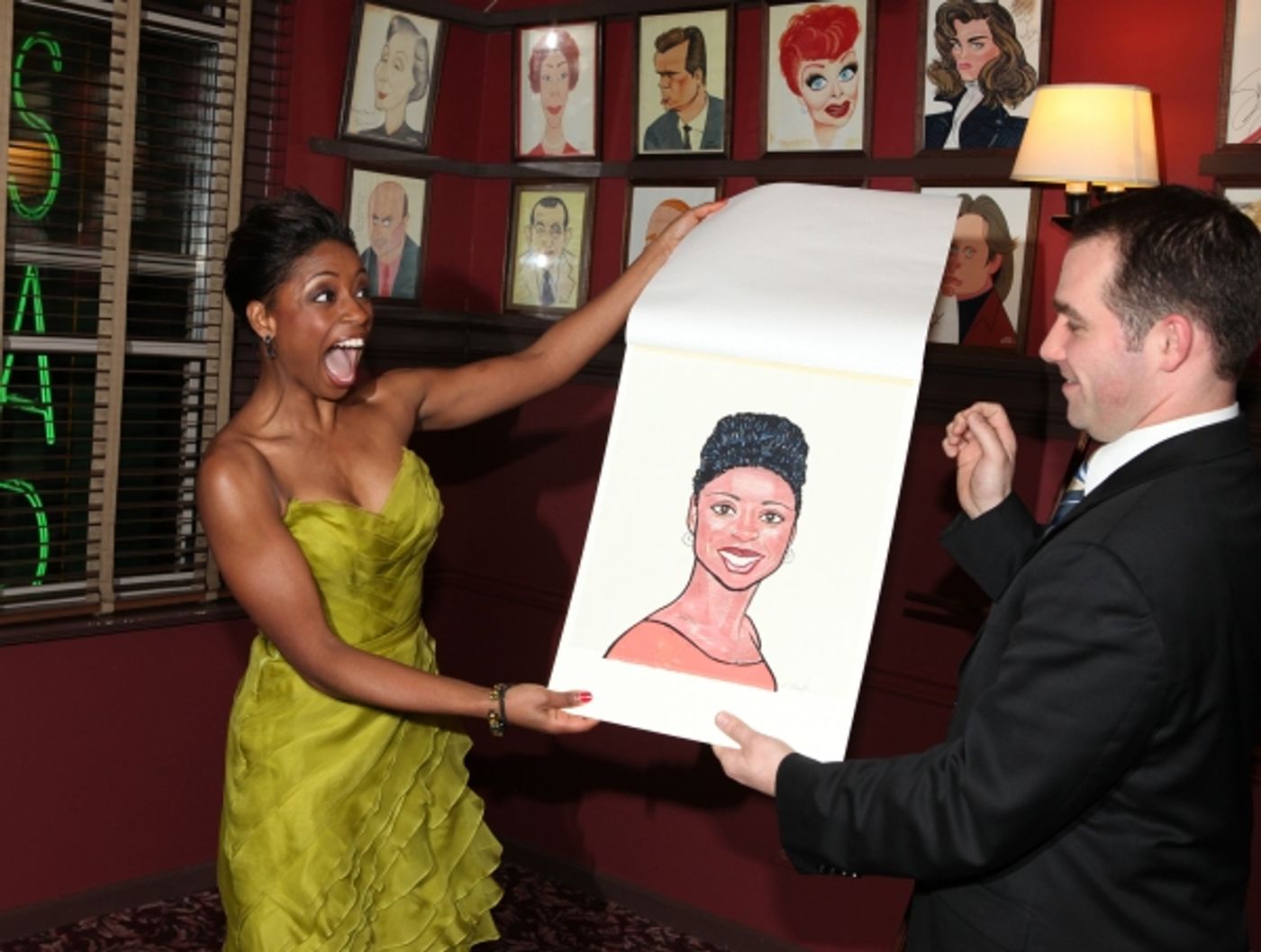 Photo Coverage: MEMPHIS Joins Sardi's Wall Of Fame  Image