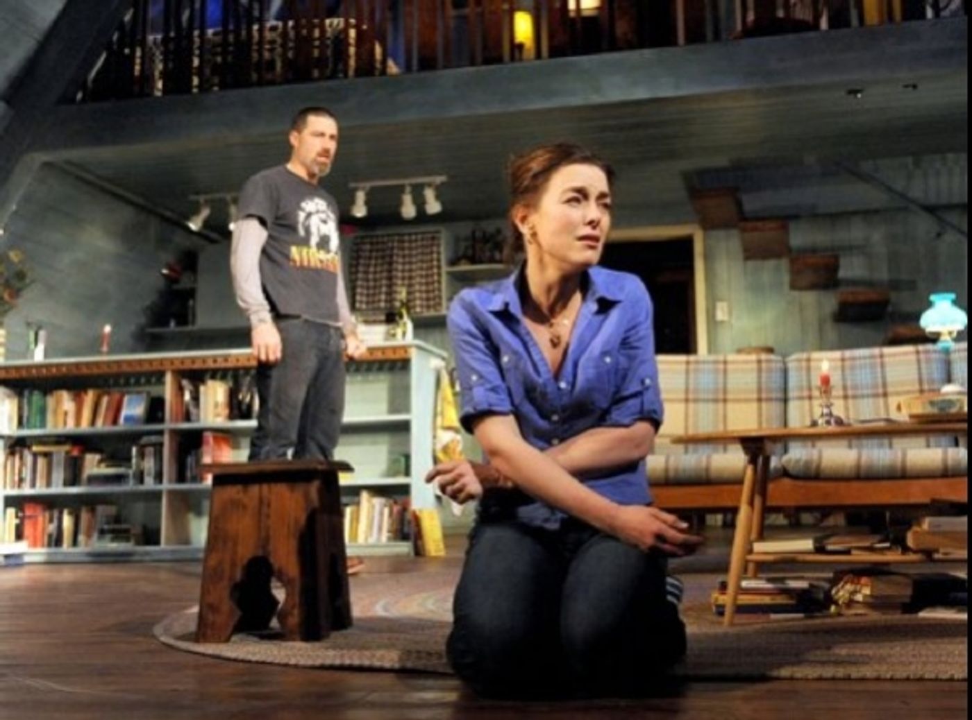 Photos: Williams & Fox in LaBute's IN A FOREST DARK AND DEEP On Stage in the West End!  Image