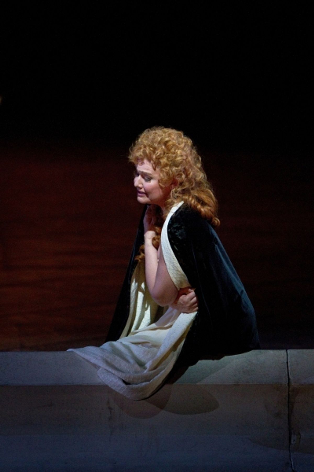 Karita Mattila as Lisa in Tchaikovsky's 'The Queen of Spades.' Photo: Marty Sohl/Metropolitan Opera  Taken at the rehearsal on March 4, 2011 at the Metropolitan Opera in New York City. at 