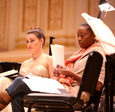 Ashley Brown & Heather Headley Open Rehearsal and Concert Performance of The New York Photo