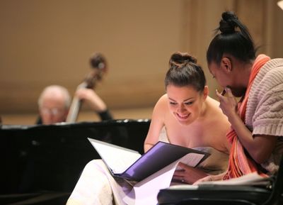 Ashley Brown & Heather Headley Open Rehearsal and Concert Performance of The New York Photo