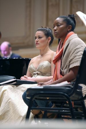 Ashley Brown & Heather Headley Open Rehearsal and Concert Performance of The New York PopsÃ'• The Great Judy Garland Ã' a one-night-only, song-for-song recreation of GarlandÃ'•s historic 1961 performance at Carnegie Hall in New York City. @ BroadwayWorld Ashley Brown & Heather Headley Open Rehearsal and Concert Performance of The New York Photo