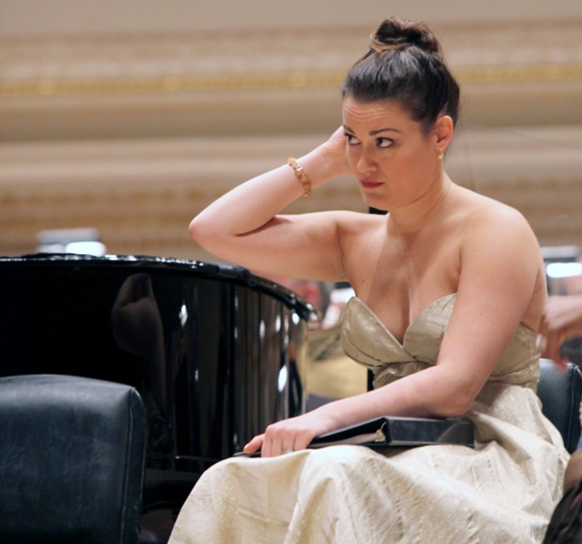 Ashley Brown Open Rehearsal and Concert Performance of The New York PopsÃ�'â€¢ The Great Judy Garland Ã�'Â a one-night-only, song-for-song recreation of GarlandÃ�'â€¢s historic 1961 performance at Carnegie Hall in New York City. at 