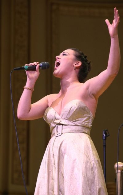 Ashley Brown Open Rehearsal and Concert Performance of The New York PopsÃƒâ€¢ T Photo