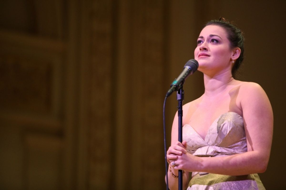 Ashley Brown Open Rehearsal and Concert Performance of The New York PopsÃ�'â€¢ The Great Judy Garland Ã�'Â a one-night-only, song-for-song recreation of GarlandÃ�'â€¢s historic 1961 performance at Carnegie Hall in New York City. at 