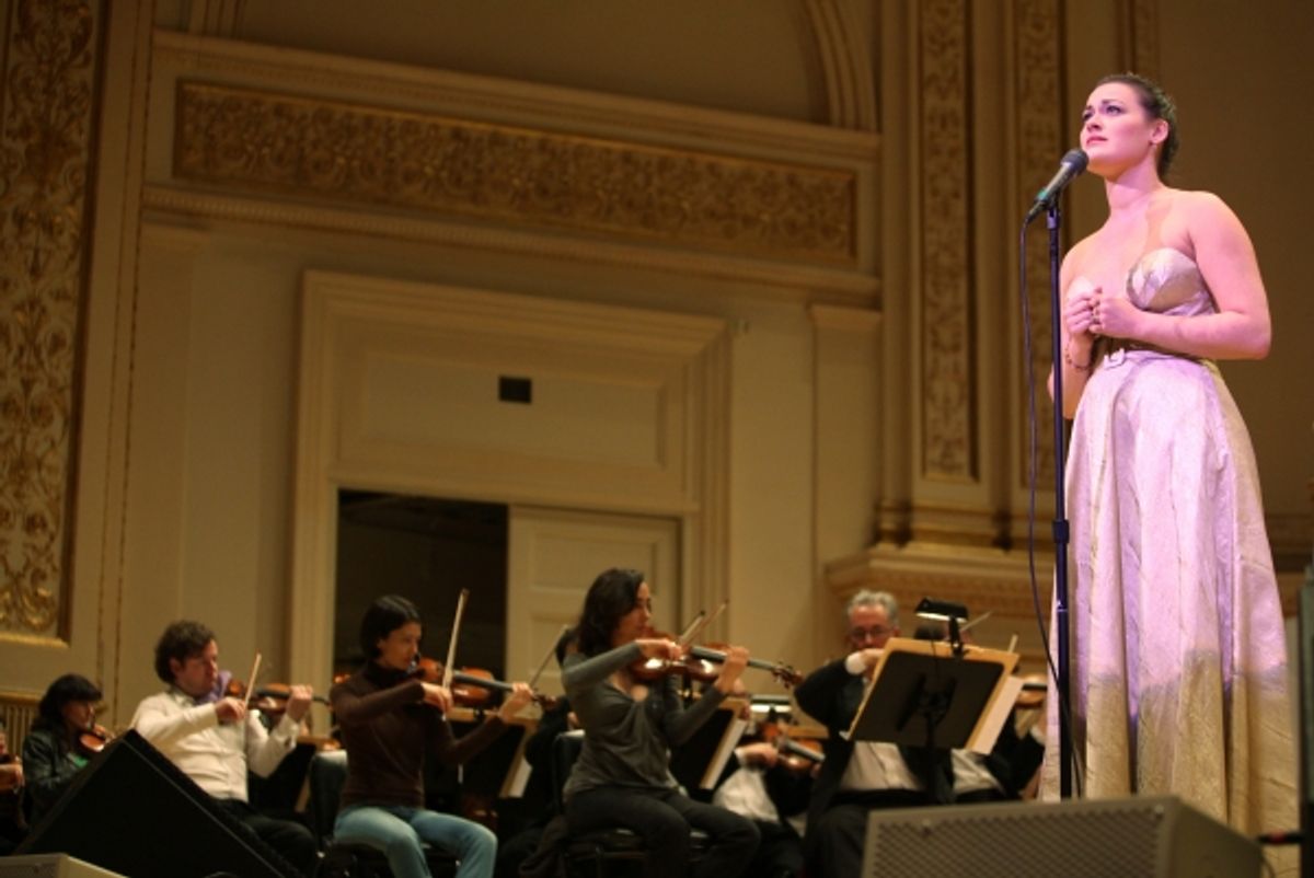 Ashley Brown Open Rehearsal and Concert Performance of The New York PopsÃ�'â€¢ The Great Judy Garland Ã�'Â a one-night-only, song-for-song recreation of GarlandÃ�'â€¢s historic 1961 performance at Carnegie Hall in New York City. at 