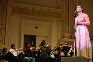 Ashley Brown Open Rehearsal and Concert Performance of The New York PopsÃ'• The Great Judy Garland Ã' a one-night-only, song-for-song recreation of GarlandÃ'•s historic 1961 performance at Carnegie Hall in New York City. @ BroadwayWorld Ashley Brown Open Rehearsal and Concert Performance of The New York PopsÃ'• T Photo