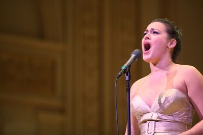 Ashley Brown Open Rehearsal and Concert Performance of The New York PopsÃƒâ€¢ T Photo
