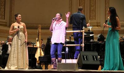 Ashley Brown & Heather Headley & Karen Olivo & Steven Reineke Open Rehearsal and Conc Photo