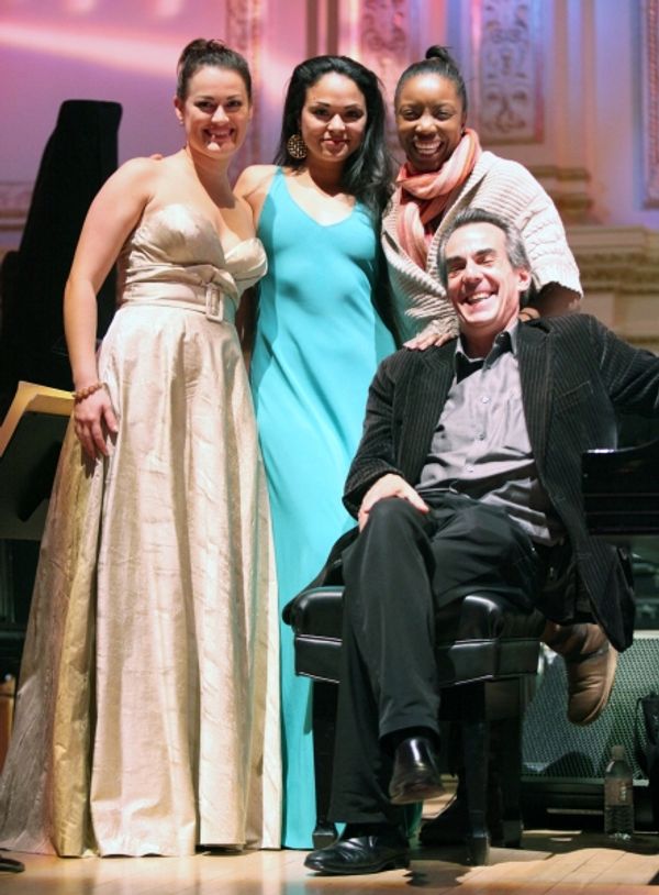 Ashley Brown & Karen Olivo & Heather Headley Open Rehearsal and Concert Performance o Photo
