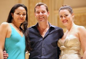 Karen Olivo & Steven Reineke & Ashley Brown Open Rehearsal and Concert Performance of The New York PopsÃ'• The Great Judy Garland Ã' a one-night-only, song-for-song recreation of GarlandÃ'•s historic 1961 performance at Carnegie Hall in New York Cit @ BroadwayWorld Karen Olivo & Steven Reineke & Ashley Brown Open Rehearsal and Concert Performance of Photo