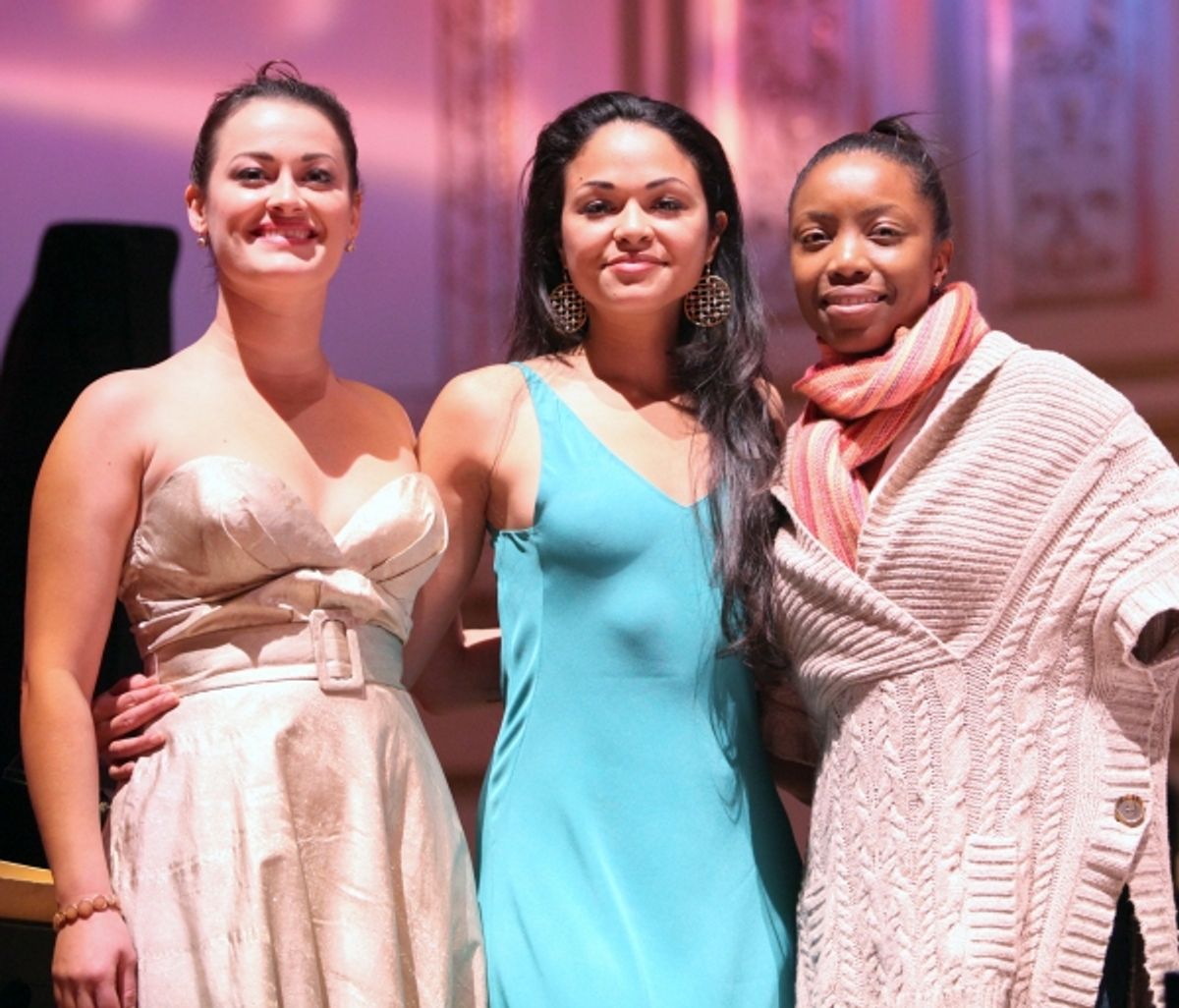 Ashley Brown & Karen Olivo & Heather Headley Open Rehearsal and Concert Performance of The New York PopsÃ�'â€¢ The Great Judy Garland Ã�'Â a one-night-only, song-for-song recreation of GarlandÃ�'â€¢s historic 1961 performance at Carnegie Hall in New York Ci at 