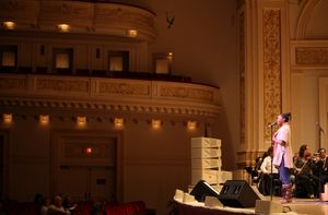 Heather Headley Open Rehearsal and Concert Performance of The New York PopsÃ'• The Great Judy Garland Ã' a one-night-only, song-for-song recreation of GarlandÃ'•s historic 1961 performance at Carnegie Hall in New York City. @ BroadwayWorld Heather Headley Open Rehearsal and Concert Performance of The New York PopsÃ'‿ Photo