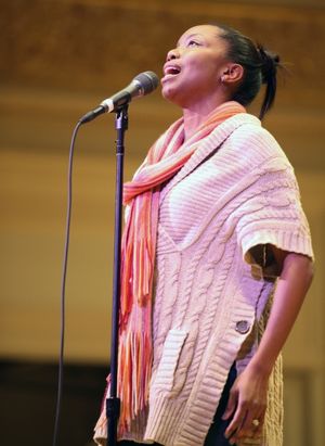 Heather Headley Open Rehearsal and Concert Performance of The New York PopsÃ'• The Great Judy Garland Ã' a one-night-only, song-for-song recreation of GarlandÃ'•s historic 1961 performance at Carnegie Hall in New York City. @ BroadwayWorld Heather Headley Open Rehearsal and Concert Performance of The New York PopsÃ'‿ Photo