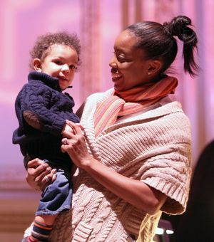 Heather Headley & son John David Open Rehearsal and Concert Performance of The New York PopsÃ'• The Great Judy Garland Ã' a one-night-only, song-for-song recreation of GarlandÃ'•s historic 1961 performance at Carnegie Hall in New York City. @ BroadwayWorld Heather Headley & son John David Open Rehearsal and Concert Performance of The New Yo Photo