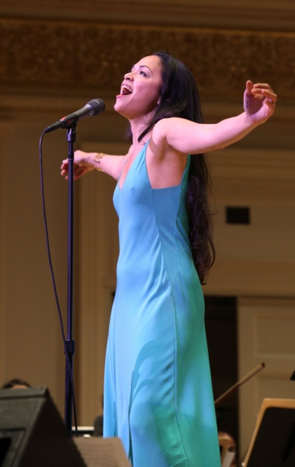 Karen Olivo Open Rehearsal and Concert Performance of The New York PopsÃ'â€¢ The Great Judy Garland Ã'Â a one-night-only, song-for-song recreation of GarlandÃ'â€¢s historic 1961 performance at Carnegie Hall in New York City. at 