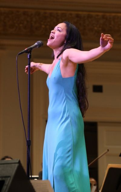 Karen Olivo Open Rehearsal and Concert Performance of The New York PopsÃƒâ€¢ Th Photo
