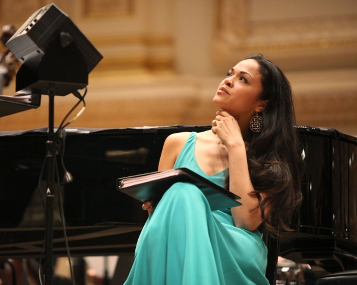 Karen Olivo Open Rehearsal and Concert Performance of The New York PopsÃ�'â€¢ The Great Judy Garland Ã�'Â a one-night-only, song-for-song recreation of GarlandÃ�'â€¢s historic 1961 performance at Carnegie Hall in New York City. at 
