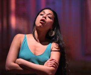 Karen Olivo Open Rehearsal and Concert Performance of The New York PopsÃ'• The Great Judy Garland Ã' a one-night-only, song-for-song recreation of GarlandÃ'•s historic 1961 performance at Carnegie Hall in New York City. @ BroadwayWorld Karen Olivo Open Rehearsal and Concert Performance of The New York PopsÃ'• Th Photo