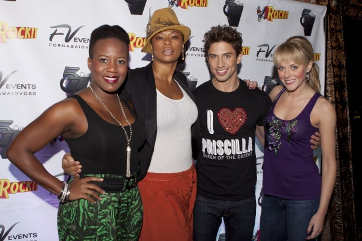 Anastacia McCleskey, Jacqueline B. Arnold, Nick Adams and Ashley Spencer at 