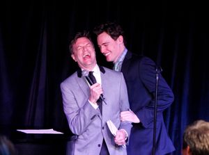 Jim Caruso and Erich Bergen @ BroadwayWorld Jim Caruso and Erich Bergen Photo