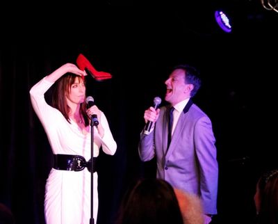 Julia Murney and Jim Caruso  Photo