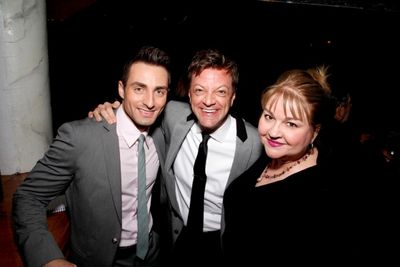 Scott Nevins, Jim Caruso and Beverly Cavaliere Photo