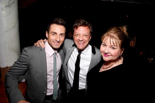 Scott Nevins, Jim Caruso and Beverly Cavaliere Photo