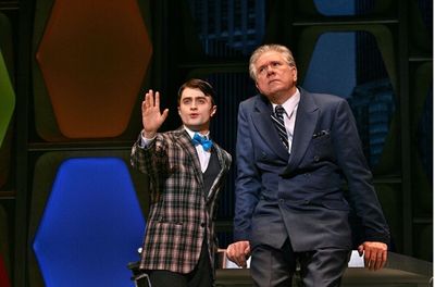 Daniel Radcliffe and John Larroquette Photo