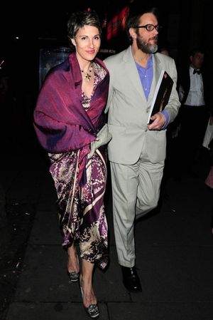 Tamsin Greig and Guest @ BroadwayWorld Tamsin Greig and Guest Photo