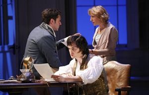 Raul Esparza, Tom Riley, and Lia Williams Photo