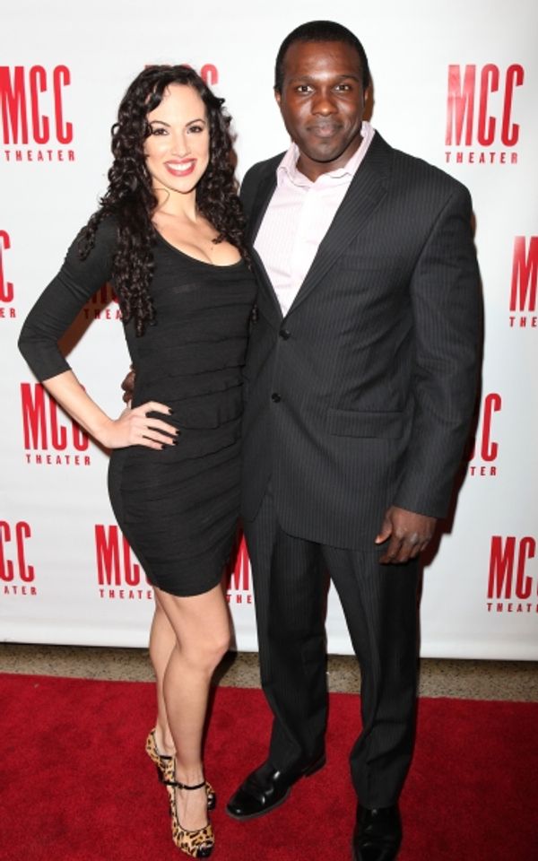 Nina Lafarga & Joshua Henry attending the MISCAST 2011 MCC Theater's Annual Musical G Photo