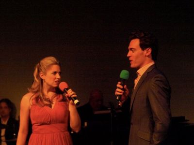 Annie Abrams and Erich Bergen Photo