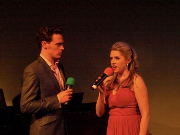 Annie Abrams and Erich Bergen Photo