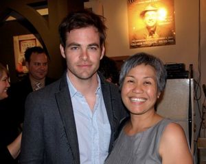 Chris Pine and Lily Lim Photo