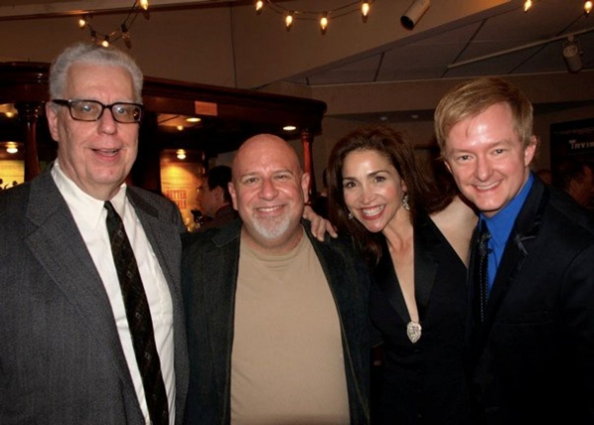 Bob Verini, Gerald Sternbach, Stasha Surdyke, and Kyle Nudo at 