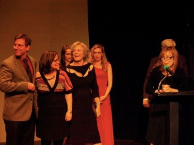 Anne Gee Byrd and others on stage Photo