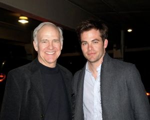 Robert Pine and Chris Pine Photo