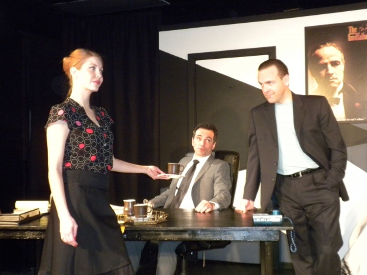 Rachel Bouchard, Rick Yaconis, and Scott Bellot at 