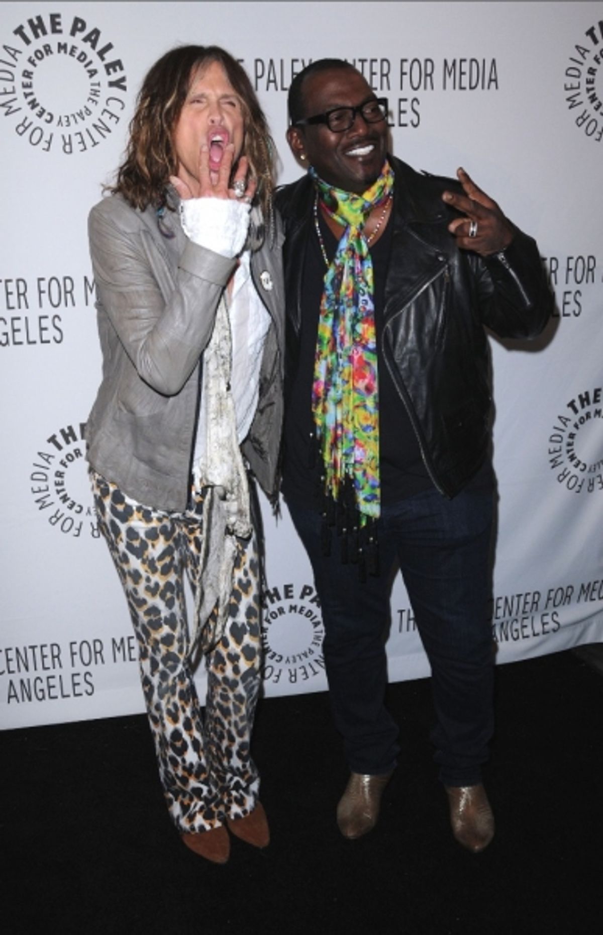 Steven Tyler and Randy Jackson at 