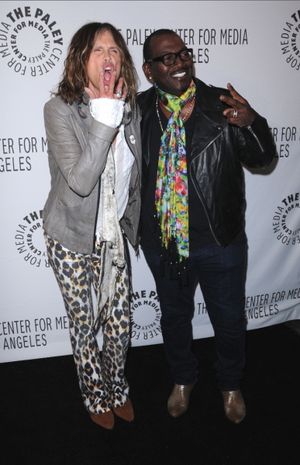 Steven Tyler and Randy Jackson Photo