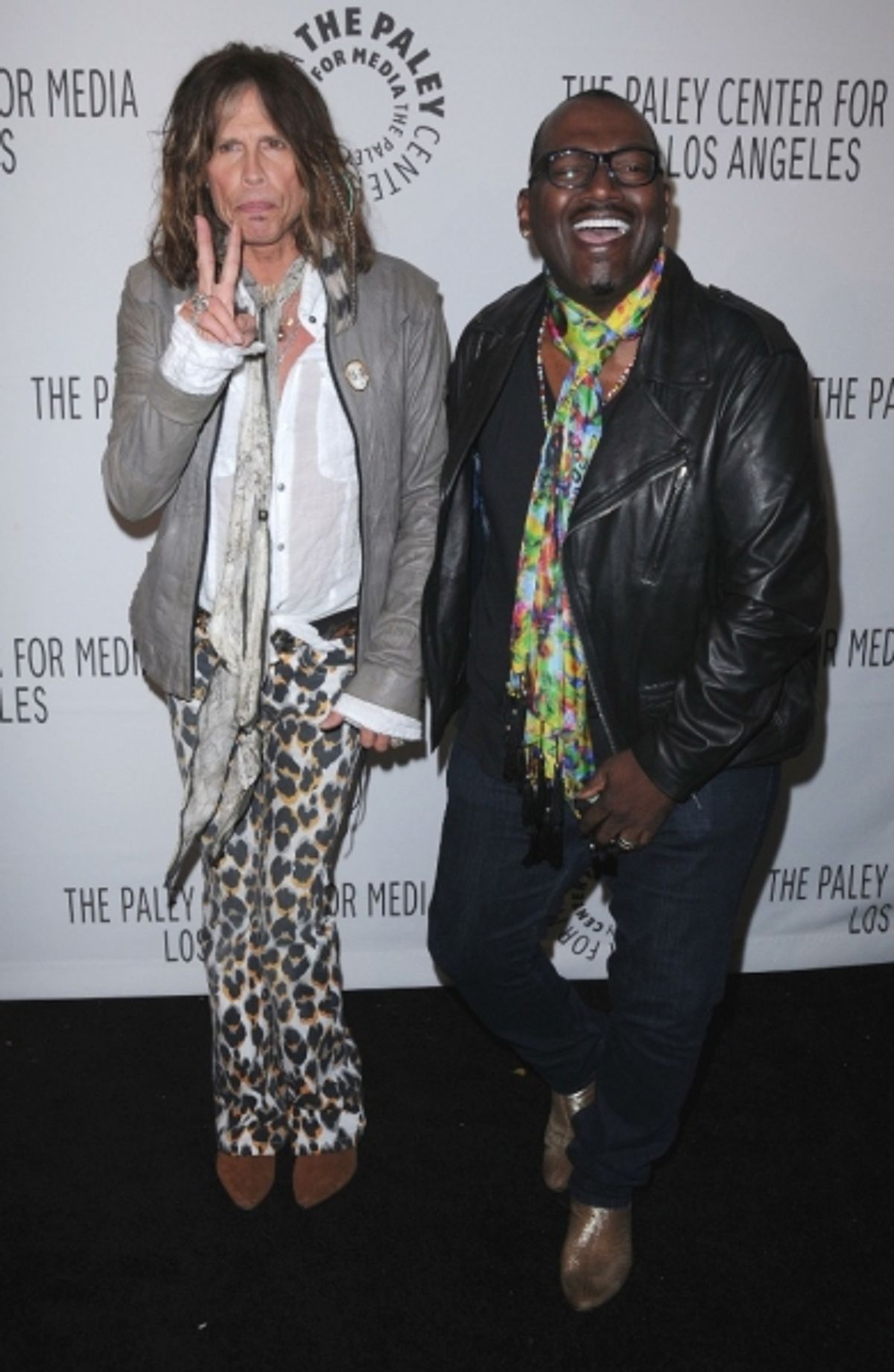 Steven Tyler and Randy Jackson at 