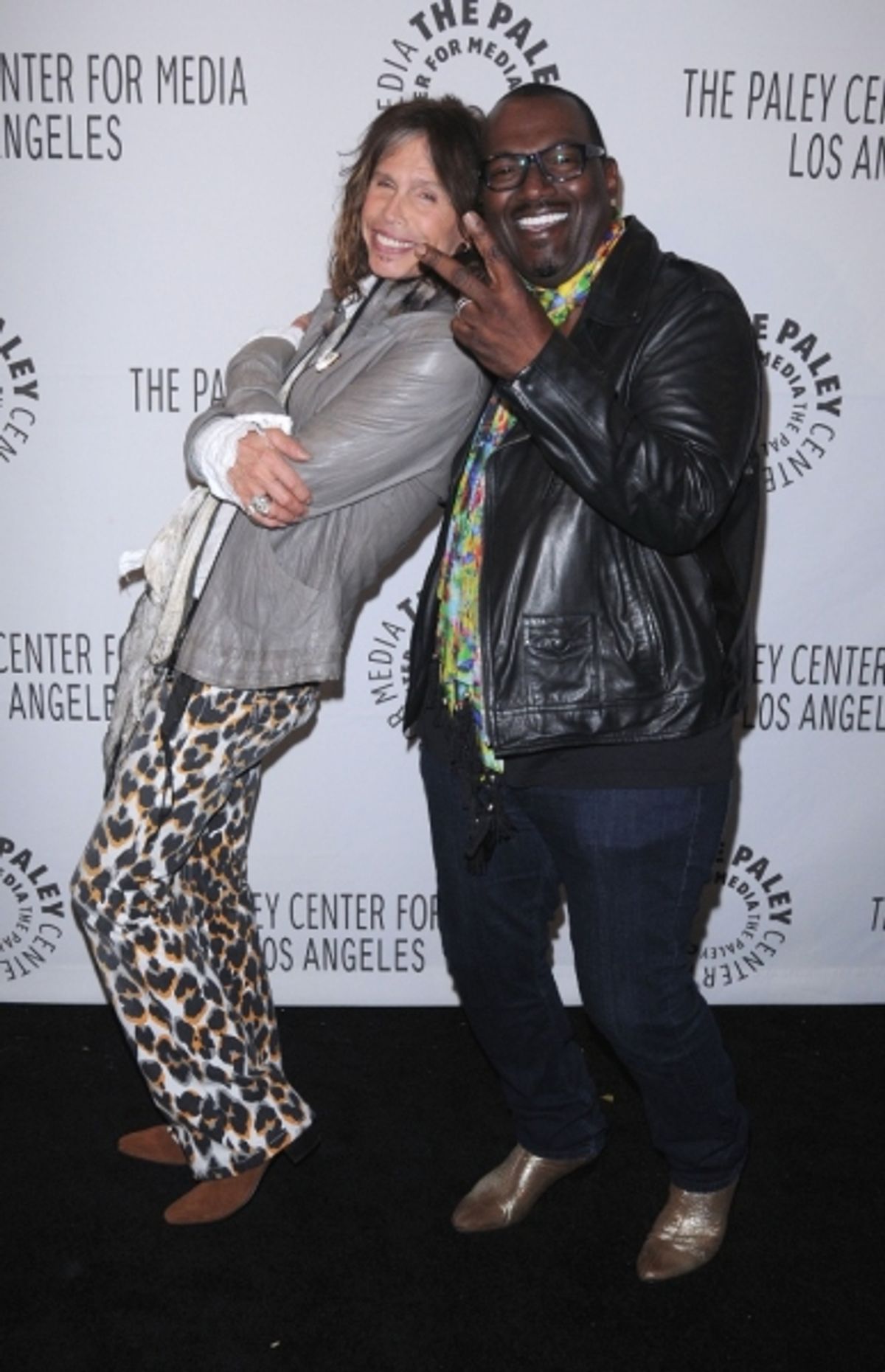Steven Tyler and Randy Jackson at 
