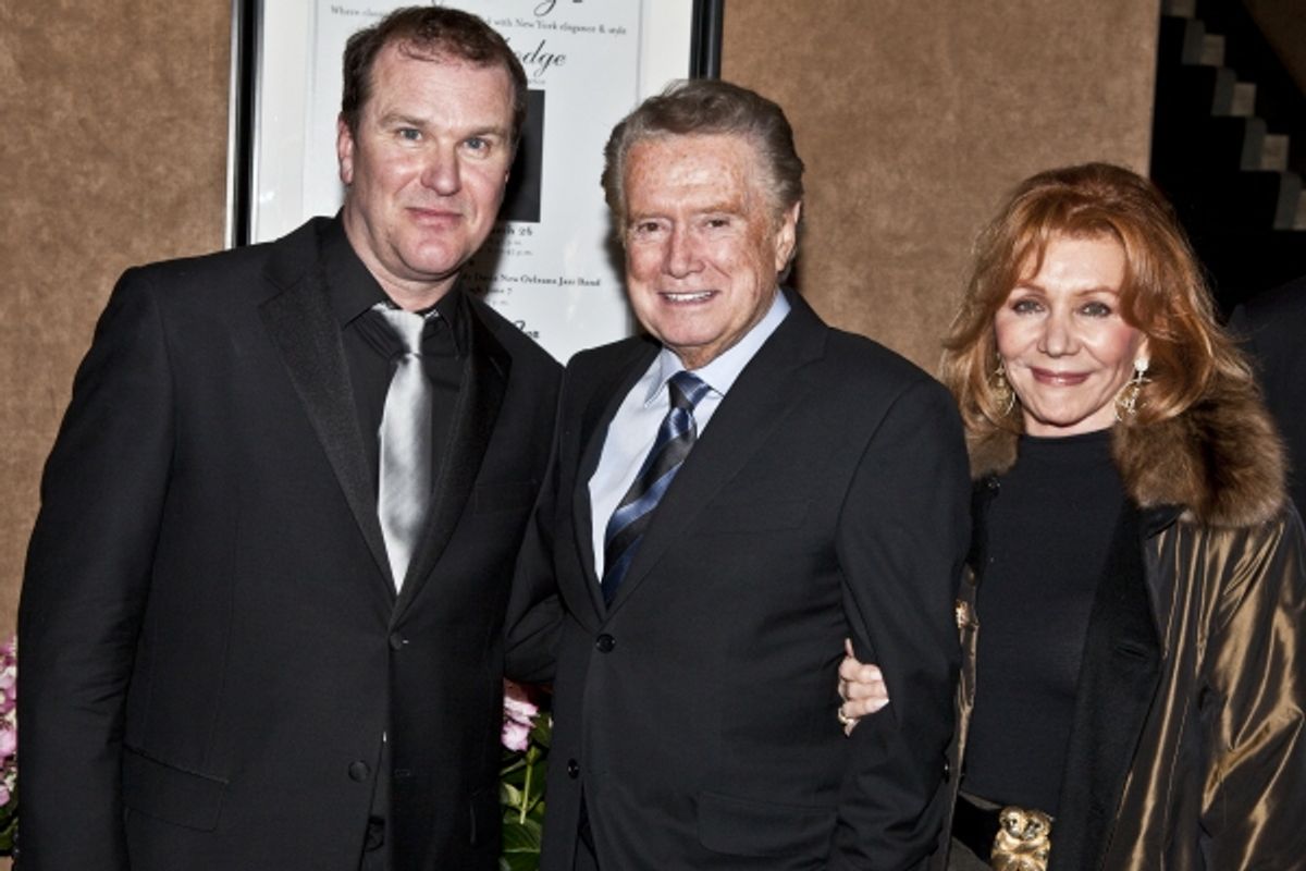 Douglas Hodge, Regis Philbin and Joy Philbin at 