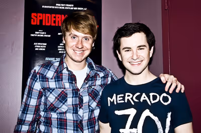 Steven Booth & Alex Brightman  Photo
