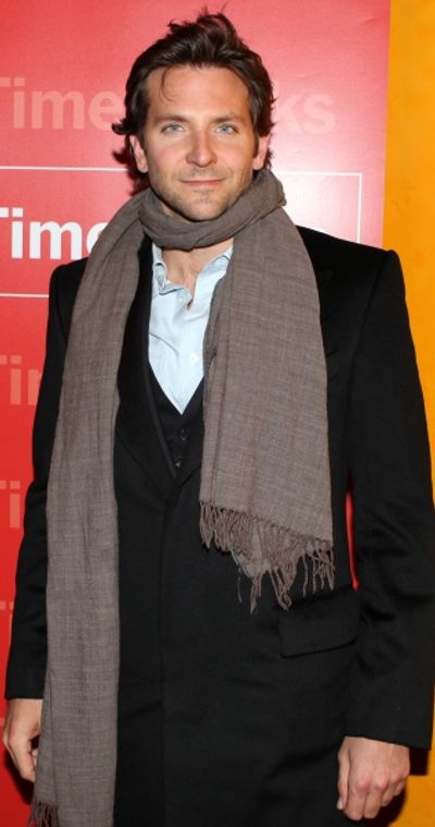 Bradley Cooper backstage at Times Talks: A Conversation with Bradley Cooper at the Ti Photo