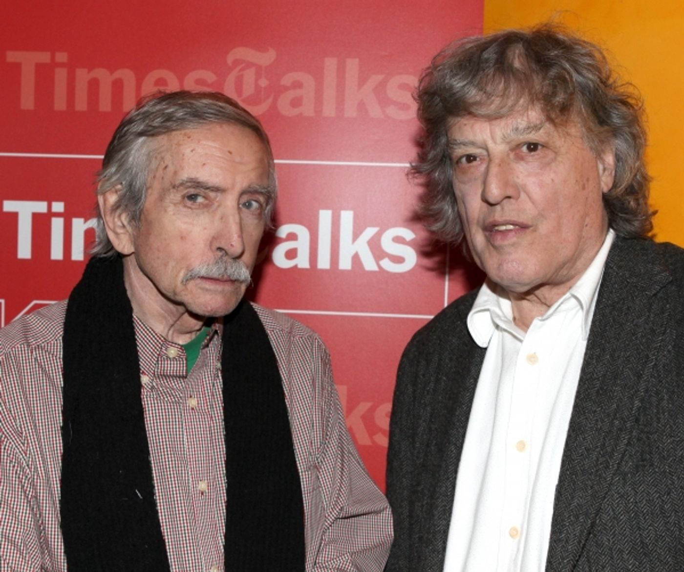 Photo Coverage: Times Talks - A Conversation with Tom Stoppard  Image