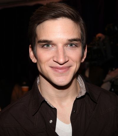 Evan Jonigkeit attend the Meet & Greet the cast of Broadway's "High" at the Ripley Gr Photo