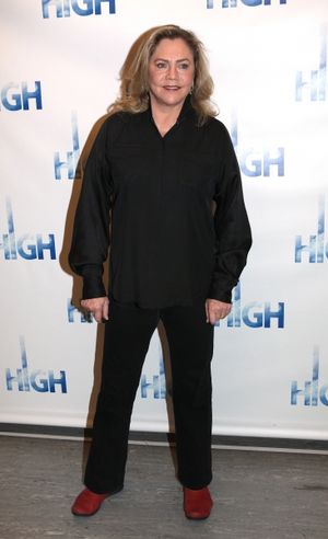 Kathleen Turner attend the Meet & Greet the cast of Broadway's "High" at the Ripley Grier Rehearsal Studio in New York City. @ BroadwayWorld Kathleen Turner attend the Meet & Greet the cast of Broadway's "High" at the Ripley G Photo